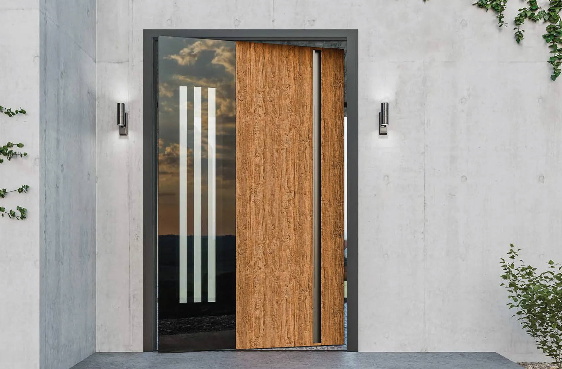 Interior doors — 5